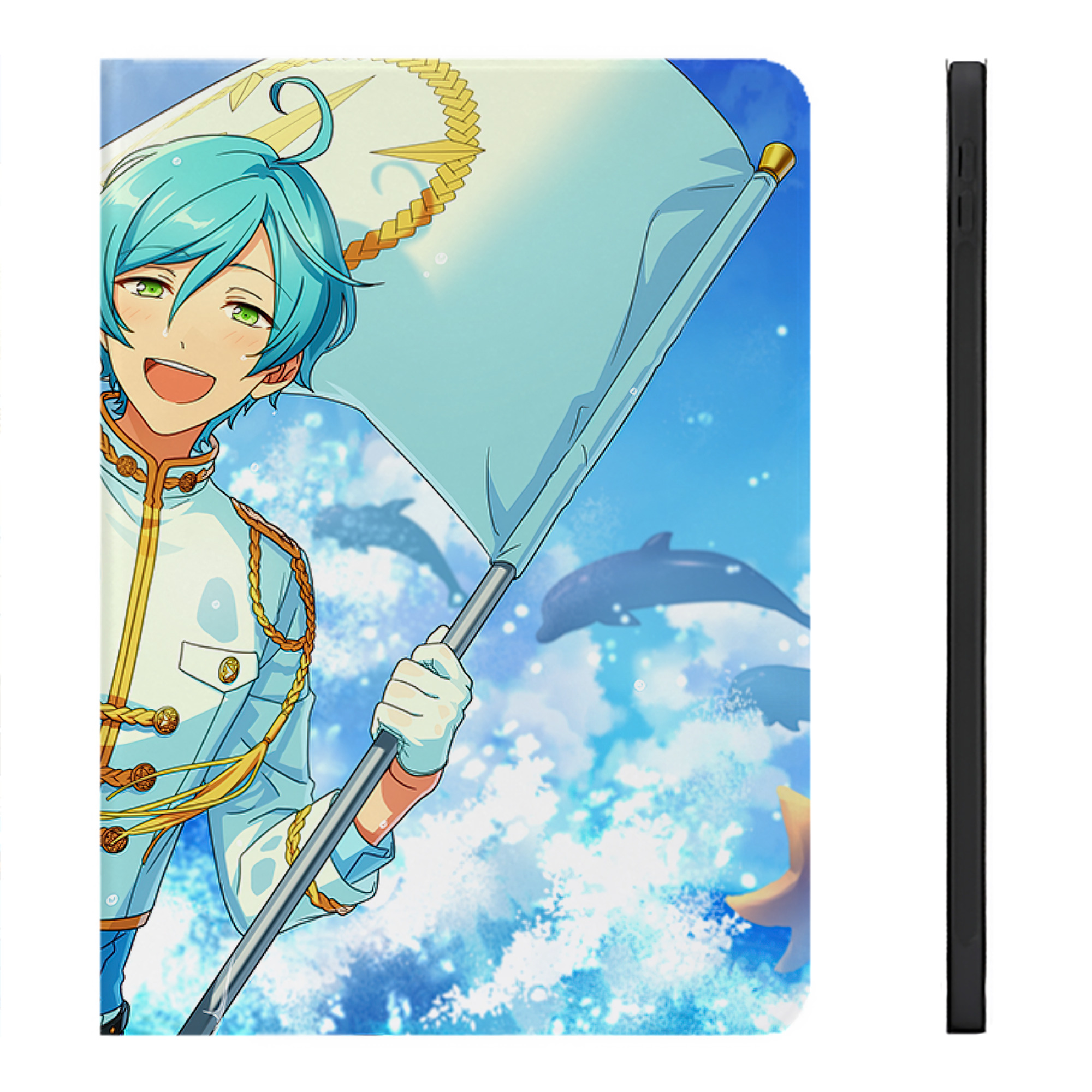 （画像用） あんさんぶるスターズ! Ensemble Stars IPadケース ペンホルダー付き ブックスタイルデザイン